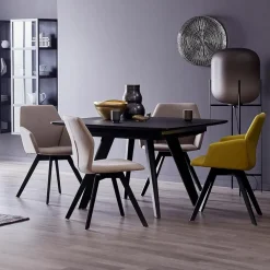 Esstisch mit Auszug Extend S327 120/185 x 120 cm