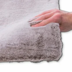Fellteppich Imitat Melange 160 x 230 cm