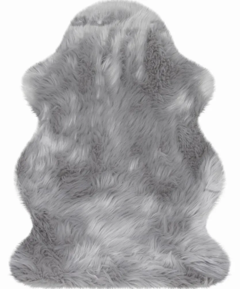 Fellteppich Lammfell 100 × 68 cm