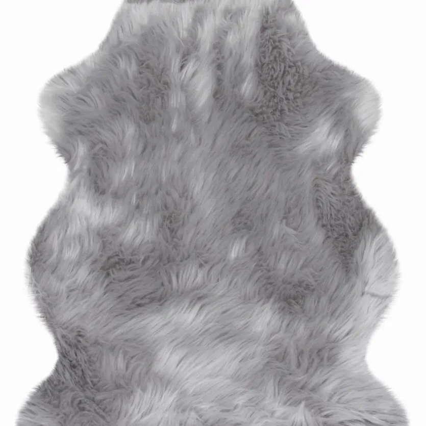 Fellteppich Lammfell 100 × 68 cm