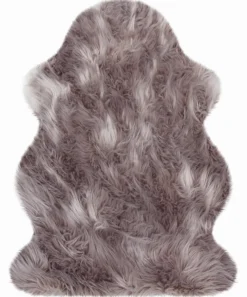 Fellteppich Lammfell 100 Ă 68 cm