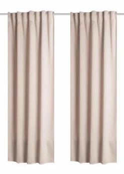 Fertiggardine Blacky 2er Set 140 x 245 cm
