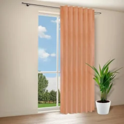 Fertiggardine Samt 135 x 300 cm