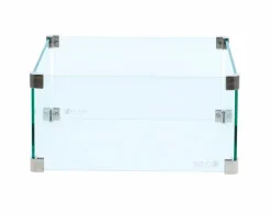 Feuerstellen-Glasaufsatz Cosi Square Glas Set M