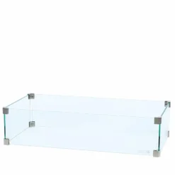Feuerstellen-Glasaufsatz Cosi Straight Glas Set