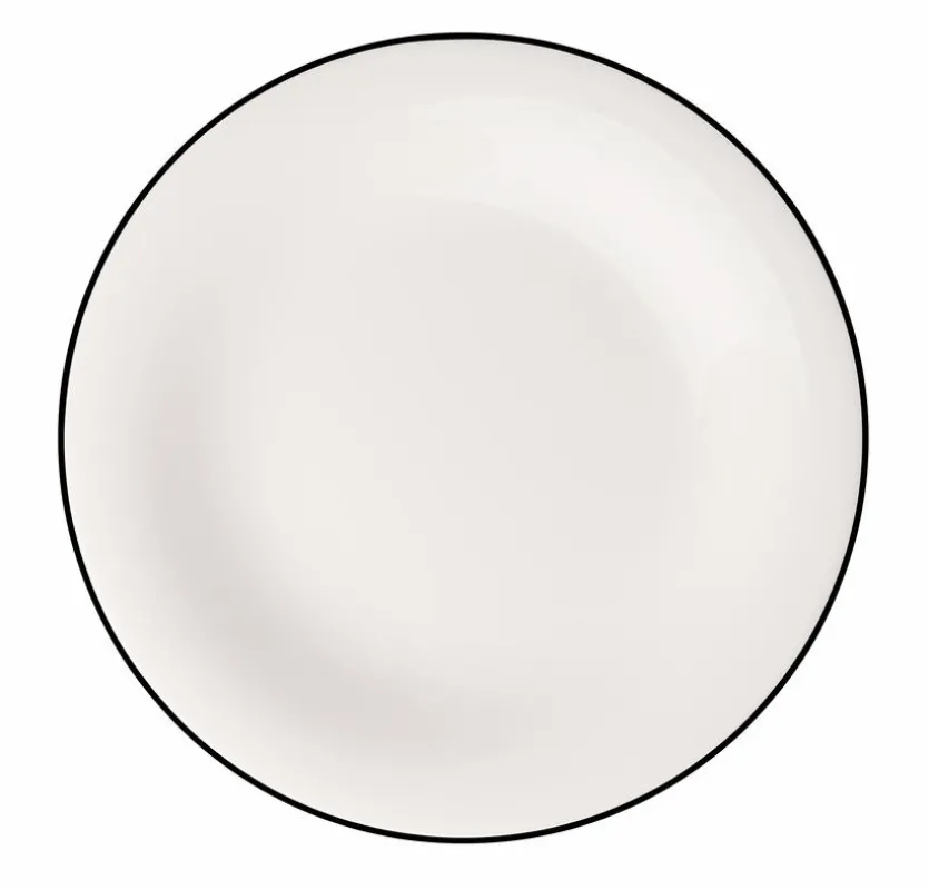 Frühstücksteller Black Lines Ø 21,5 cm