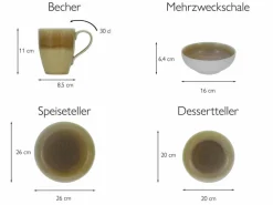 Frühstücksteller Caldera Ø 21 cm