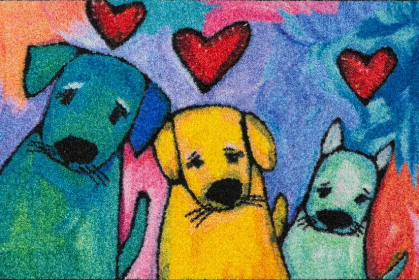Fußmatte Doggies 50 x 75 cm