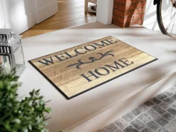 Fußmatte Welcome Home beige 40 x 60cm
