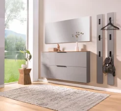 Garderobenkombination Space Grau