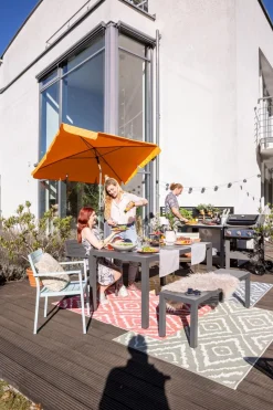 Gartenbank Amica, Aluminium