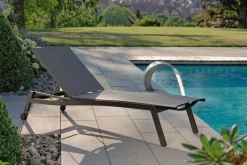 Gartenliege Allround, Alu/Textilene