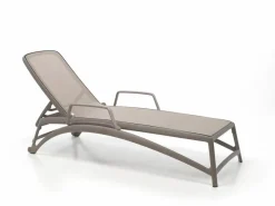 Gartenliege 2tlg. Armlehnen Atlantico