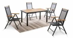 Gartenmöbel Set Merida 5-tlg.