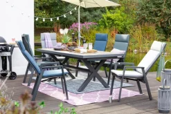 Gartensessel Deluxe Alu