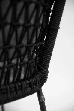 Gartensessel Mila, Edelstahl/Rope