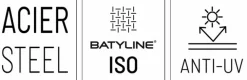 Gartensessel RSXA Batyline® Iso