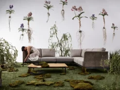 Gartensofa Setja 3-Sitzer