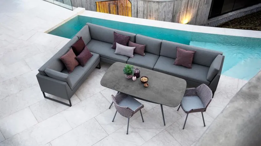 Gartensofa-Modul Flex 2-Sitzer rechts