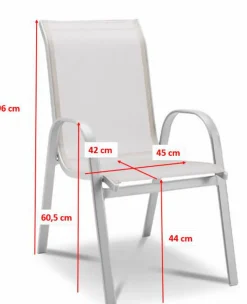 Gartenstuhl stapelbar Adria