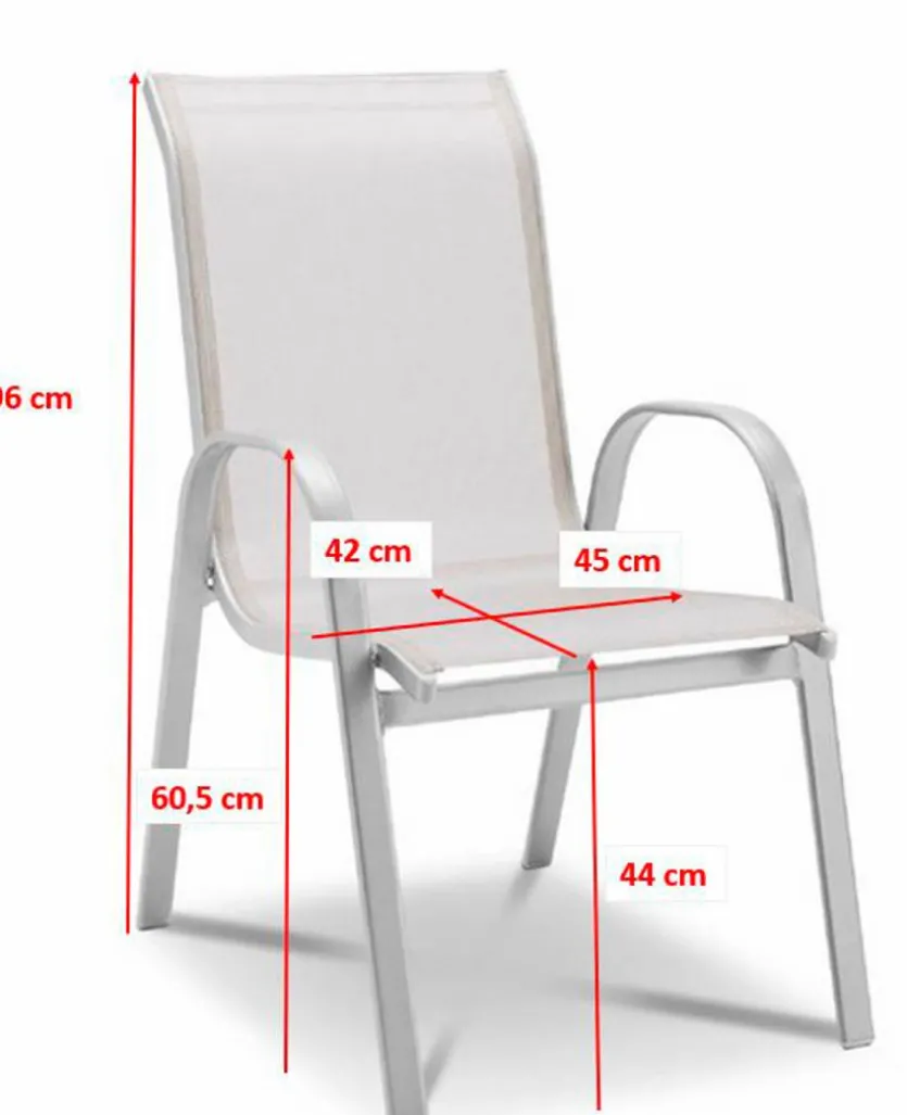 Gartenstuhl stapelbar Adria