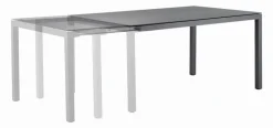 Gartentisch ausziehbar Classic Alu 160/220 x 100 cm