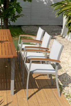 Gartentisch ausziehbar Kingsbury 180 x 100 cm