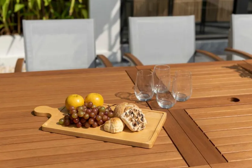 Gartentisch ausziehbar Kingsbury 180 x 100 cm