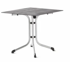 Gartentisch klappbar Polytec 80 x 80 cm