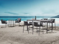Gartentisch Suite High Dining 80 x 80 cm