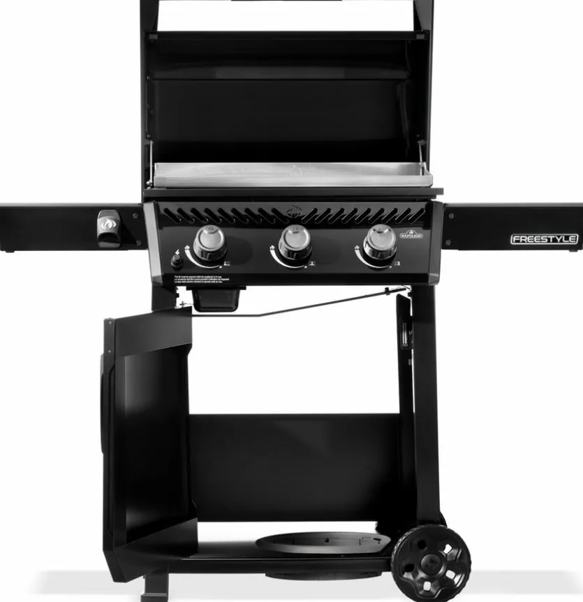 Gasgrill Freestyle 24 Plancha Schwarz