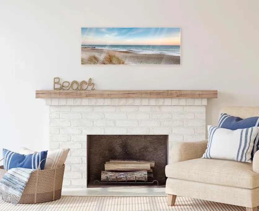 Glasbild 30 x 80 cm Beach IV