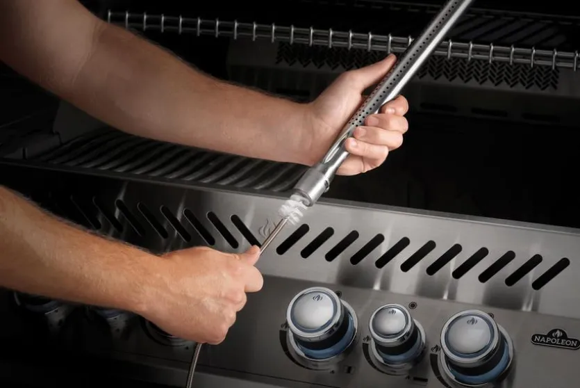 Grillbürsten-Set 3tlg Grillkammer-Reinigung