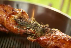 Grill-Drehspieß Edelstahl 18/10