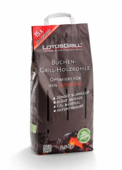Grillkohle Buche 2,5 kg