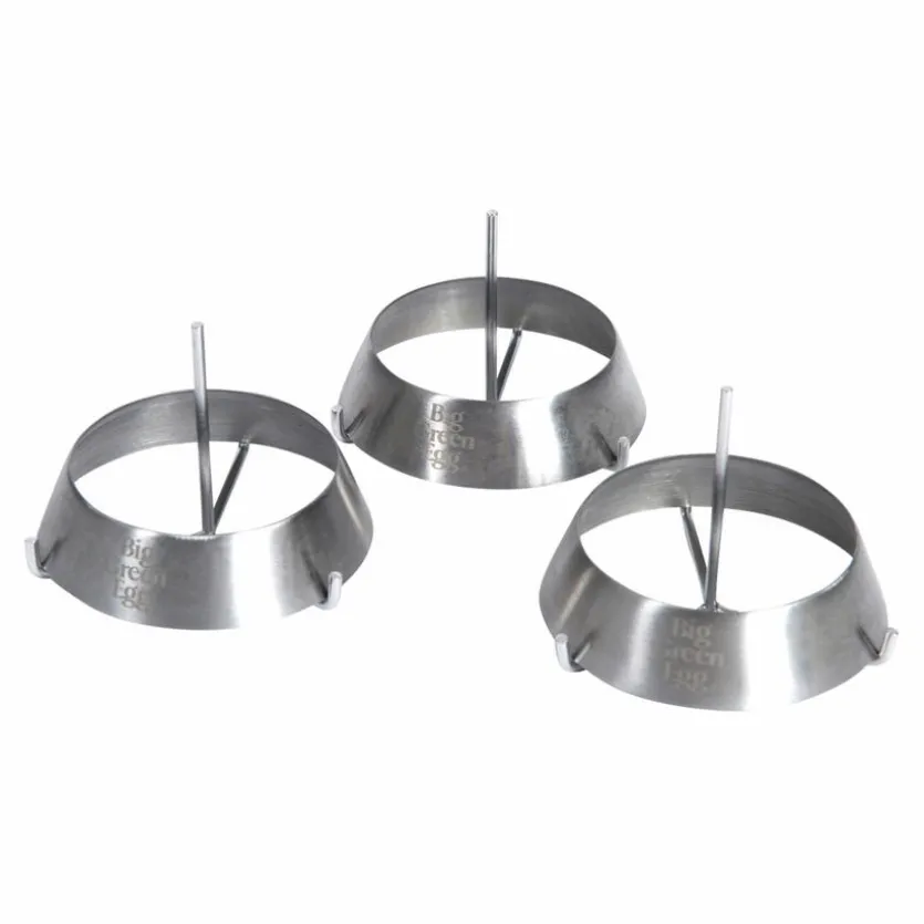 Grillring 3 Stück Edelstahl