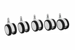 Hartbodenrollen 5er Set