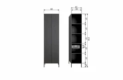 Hochschrank New Gravure
