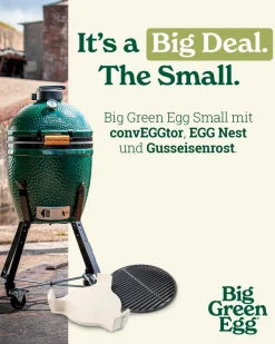 Holzkohlegrill Set Big Green Egg Small