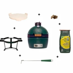 Holzkohlegrill Set Big Green Egg MiniMax