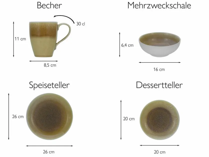 Kaffeebecher Caldera 300 ml