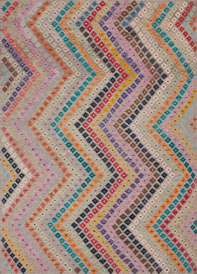Kelim Teppich Kaudani 208 x 287 cm