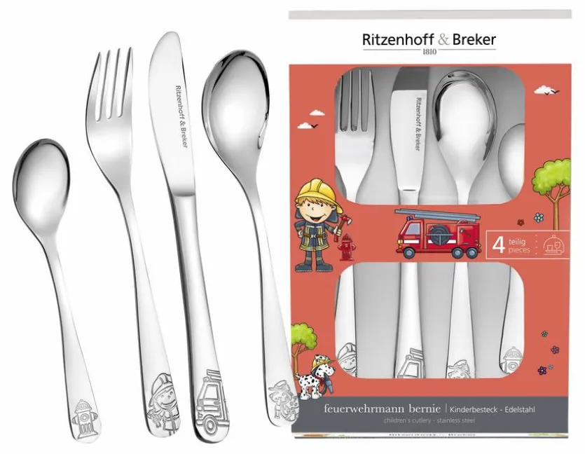 Kinderbesteck Bernie 4tlg.