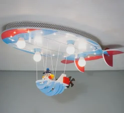 Kinderlampe Luftschiff