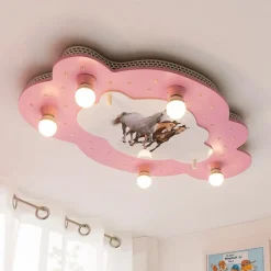 Kinderlampe Pferde