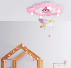 Kinderlampe Schloss mit Einhorn