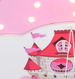 Kinderlampe Schloss mit Einhorn