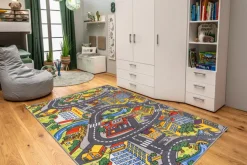 Kinderteppich City 100 x 165 cm