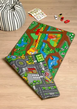 Kinderteppich City Duoplay 100 x 165 cm