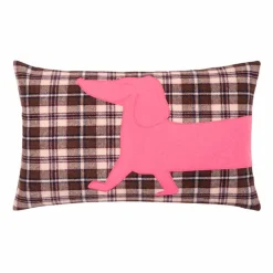 Kissenbezug Tartan Dog 30 x 50 cm